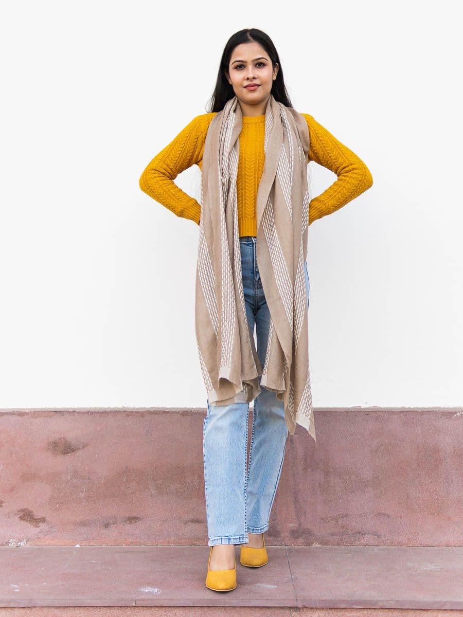 basket weave stoles