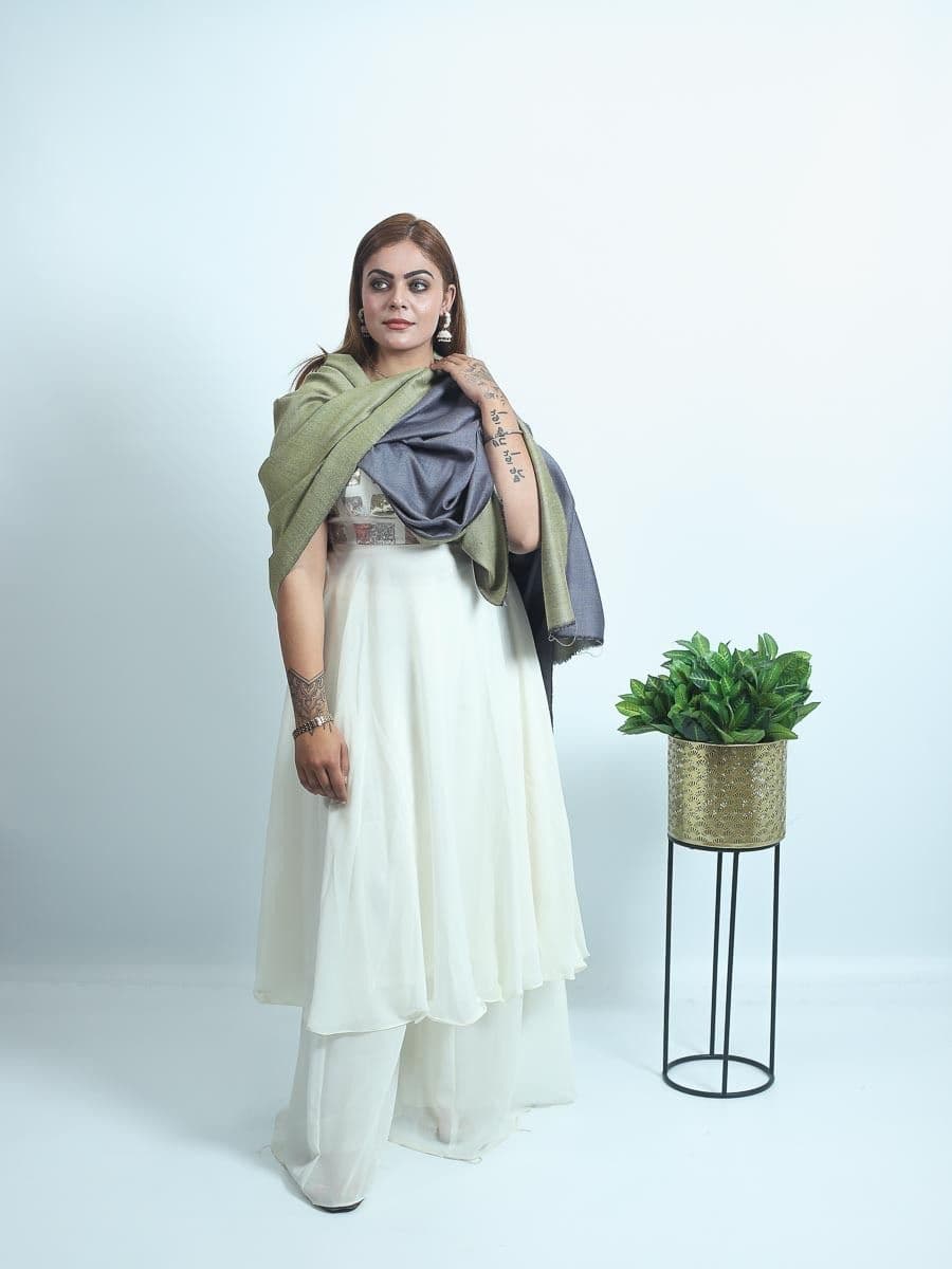 reversible shawls pashmina 