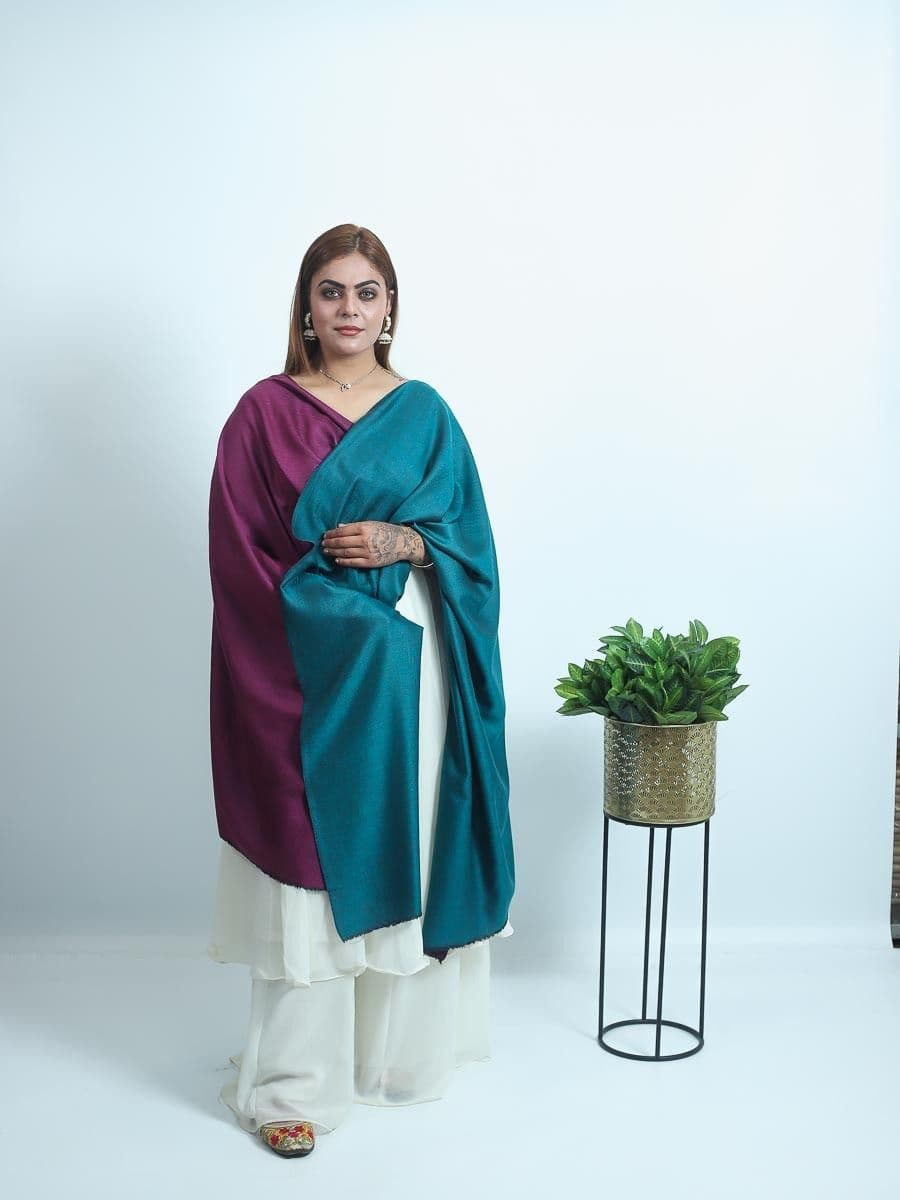 reversible shawls pashmina 